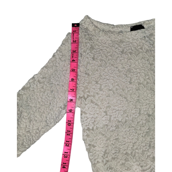 Floral Mesh Crop Top Bought At Nasty Gal - Picture 7 of 7